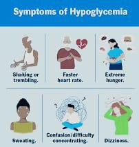 low blood sugar symptoms



